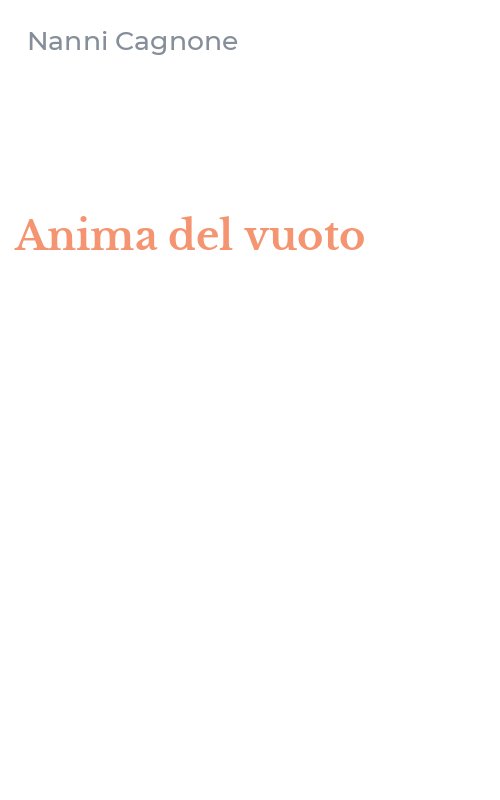 Anima del vuoto