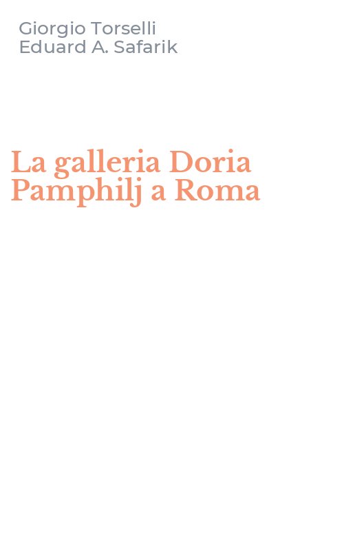 La galleria Doria Pamphilj a Roma