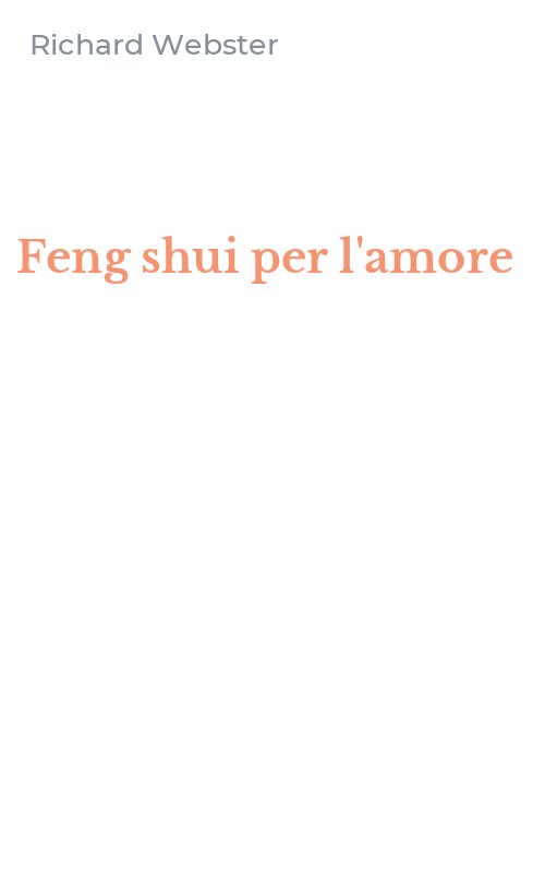 Feng shui per l'amore