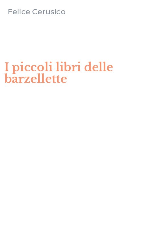 I piccoli libri delle barzellette