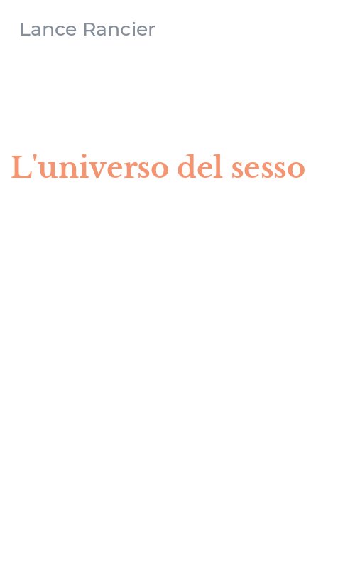 L'universo del sesso