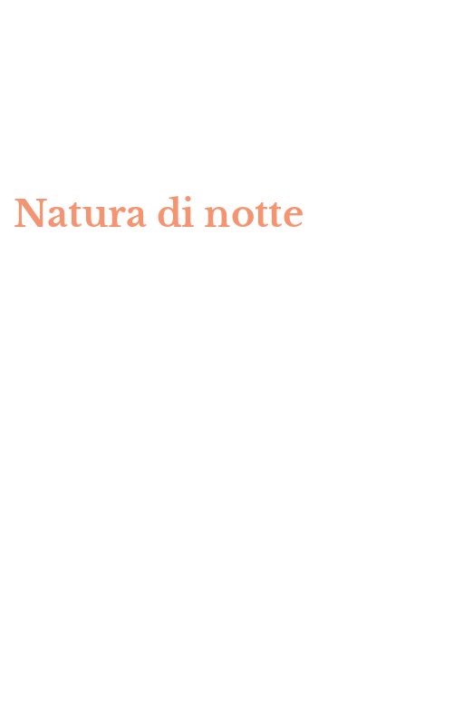 Natura di notte