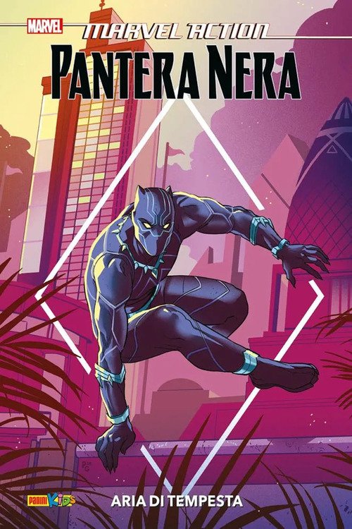 Black Panther. Marvel action