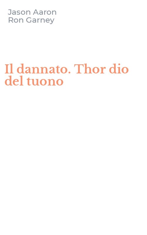 Il dannato. Thor dio del tuono