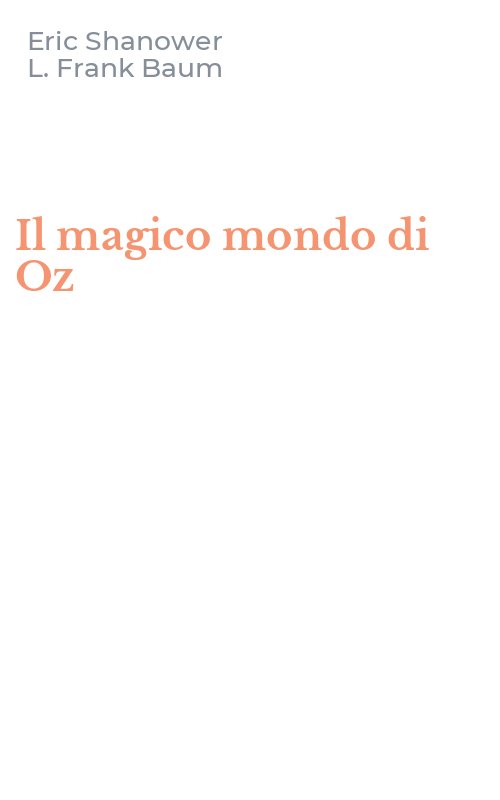 Il magico mondo di Oz