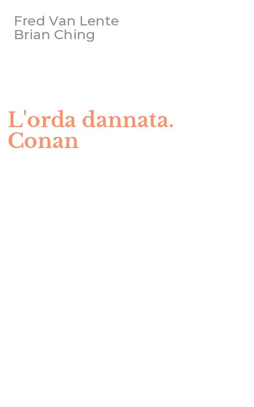 L'orda dannata. Conan