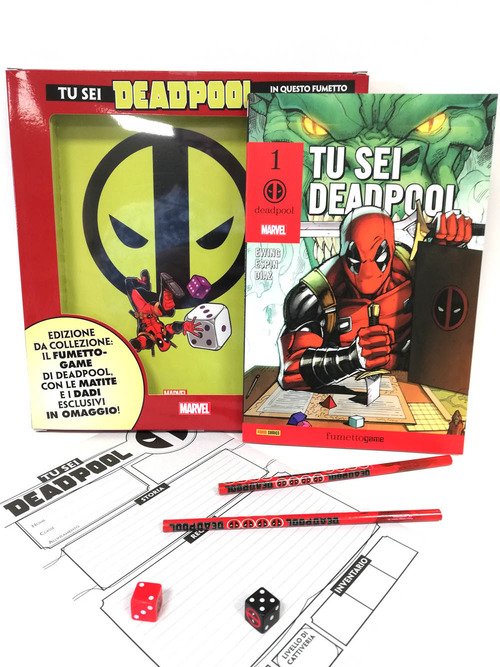Tu sei Deadpool. Il fumettogame!