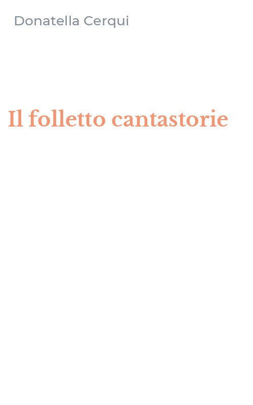 Il folletto cantastorie