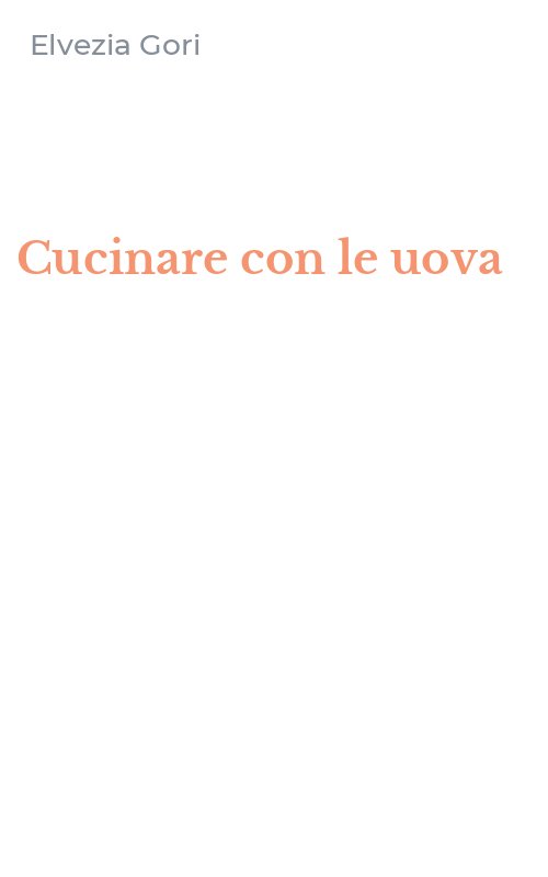 Cucinare con le uova