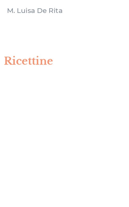 Ricettine