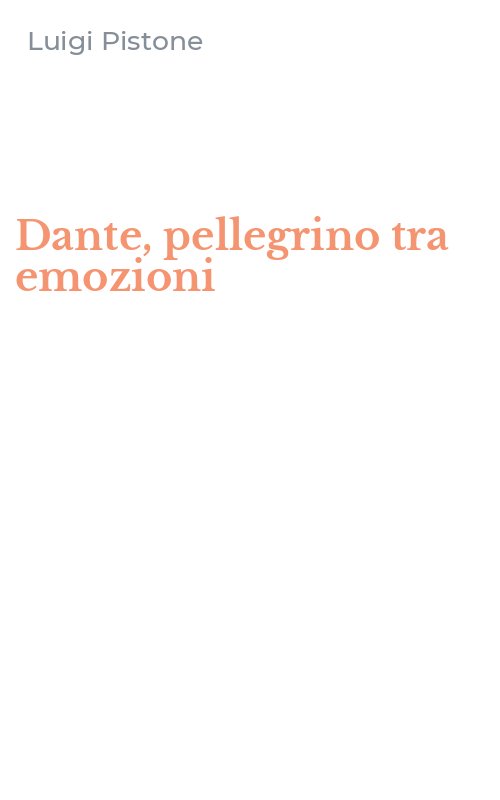 Dante, pellegrino tra emozioni