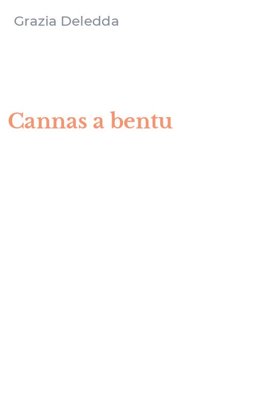 Cannas a bentu