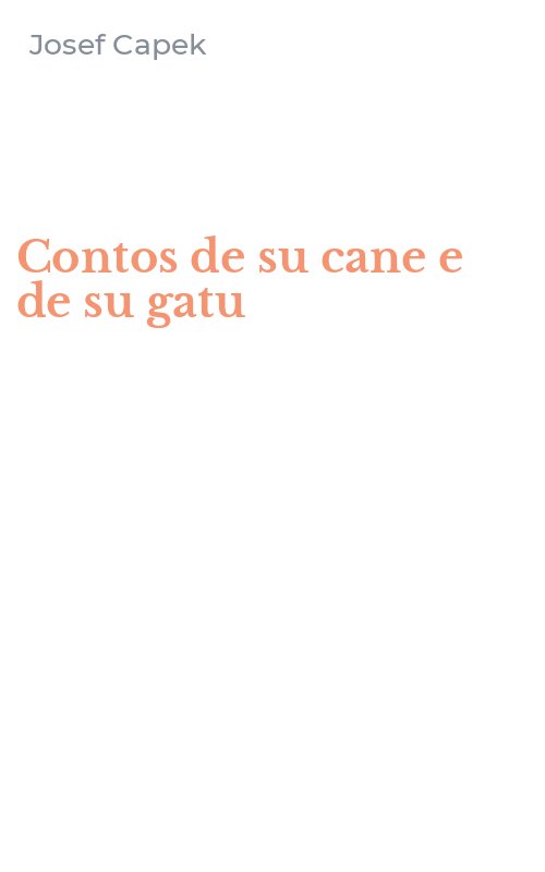 Contos de su cane e de su gatu