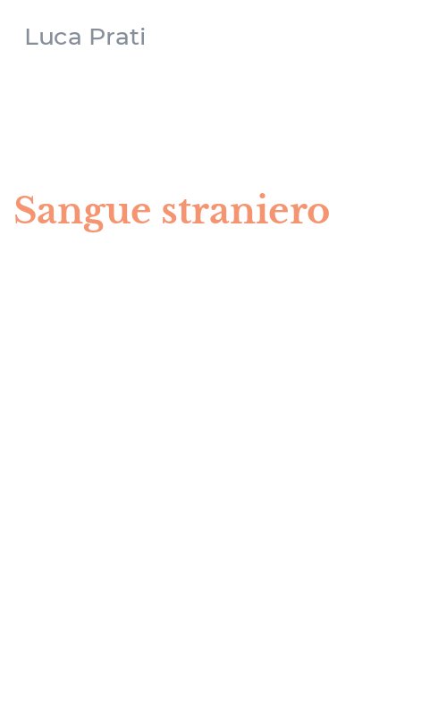 Sangue straniero