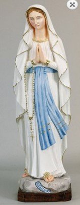 STATUA MADONNA DI LOURDES
