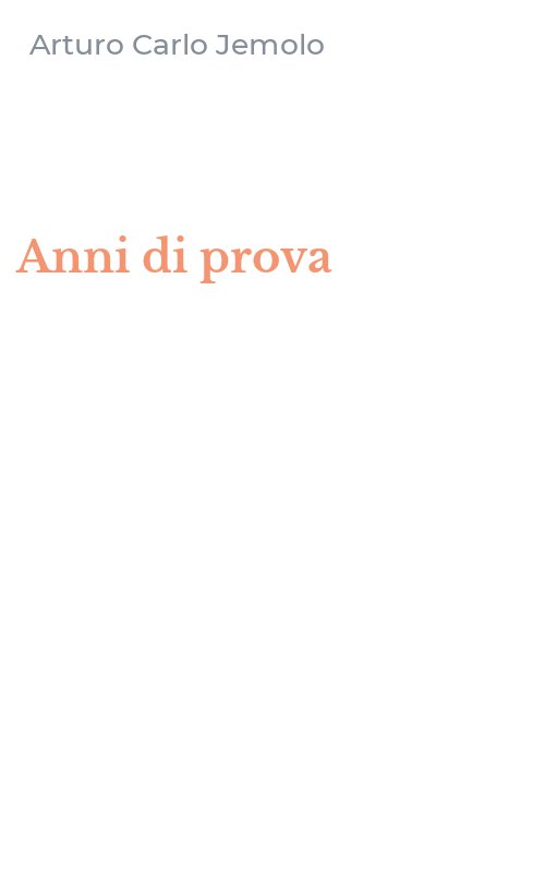 Anni di prova
