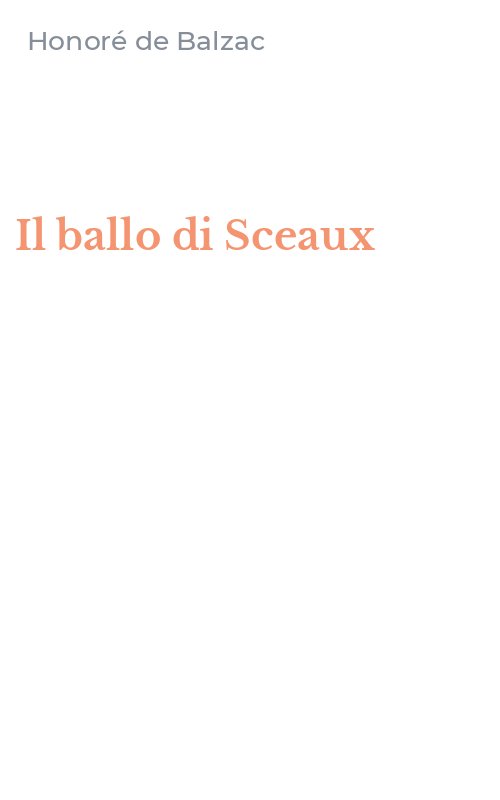 Il ballo di Sceaux