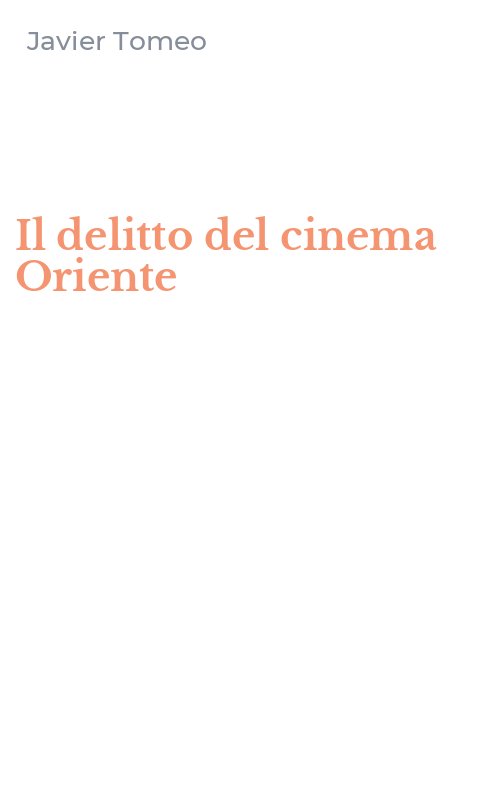 Il delitto del cinema Oriente