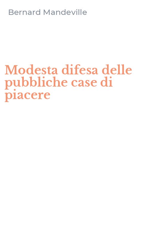 Modesta difesa delle pubbliche case di piacere