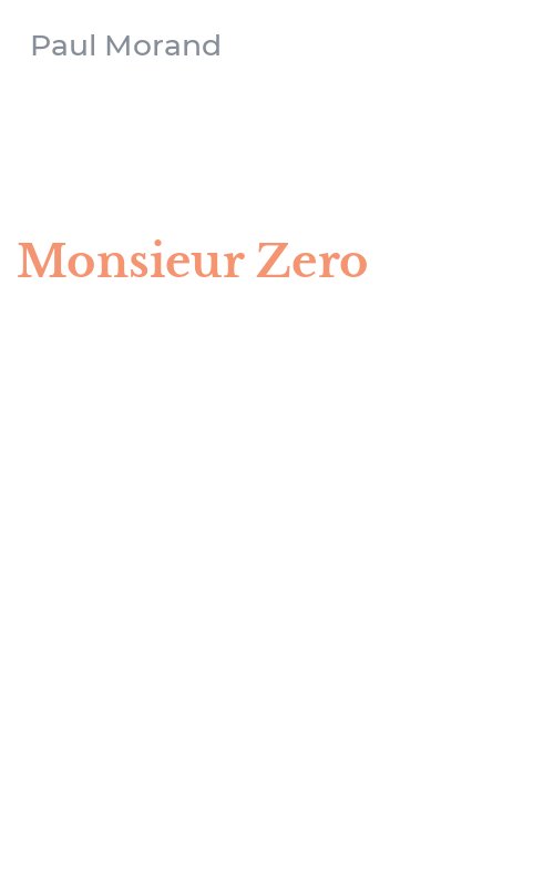 Monsieur Zero