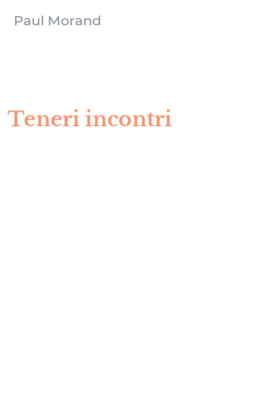 Teneri incontri