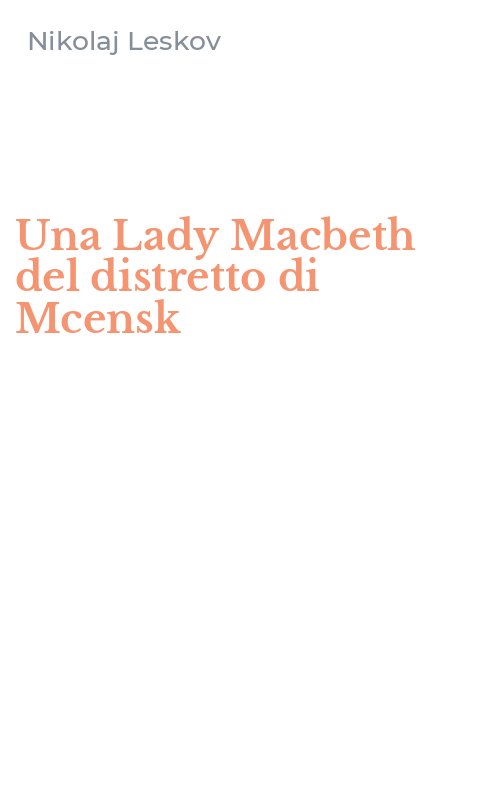 Una Lady Macbeth del distretto di Mcensk
