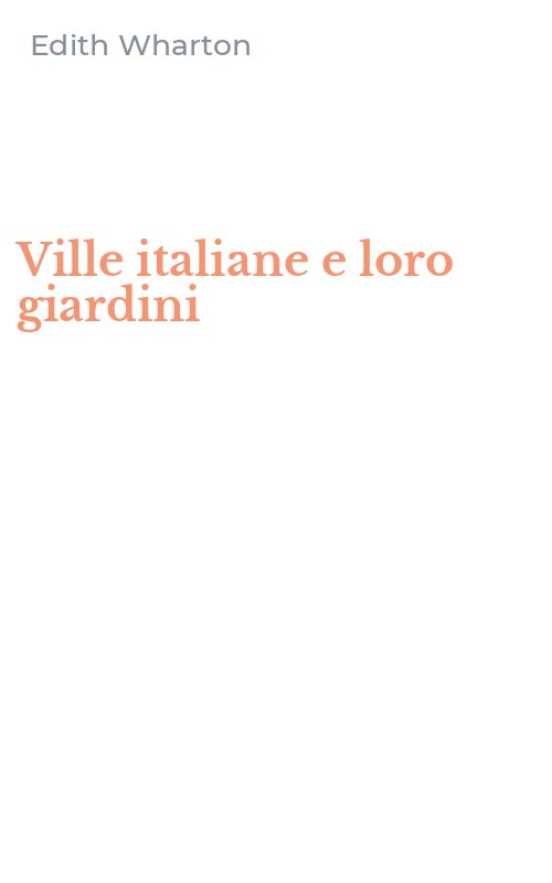 Ville italiane e loro giardini
