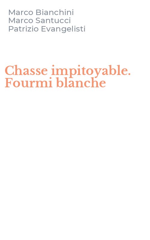 Chasse impitoyable. Fourmi blanche