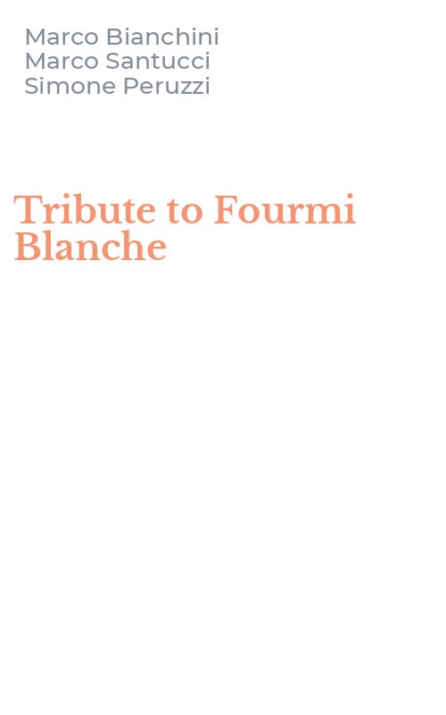 Tribute to Fourmi Blanche