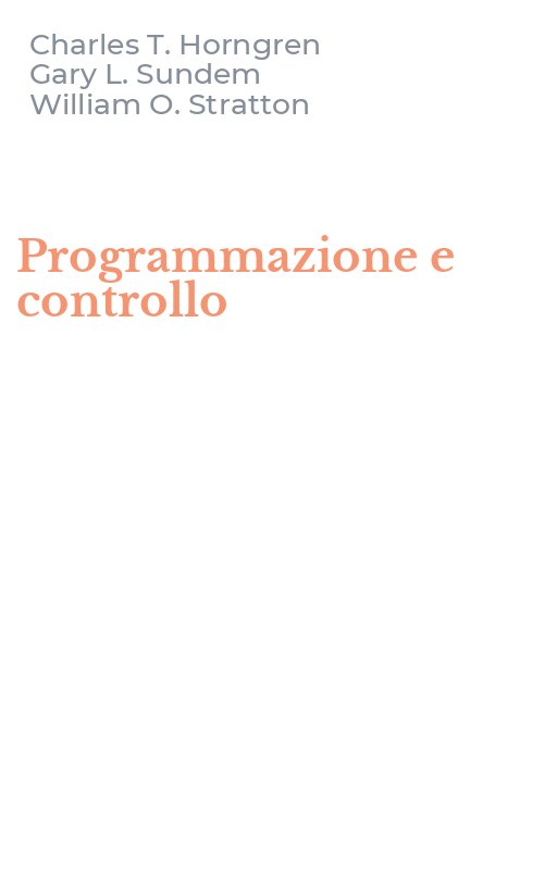Programmazione e controllo