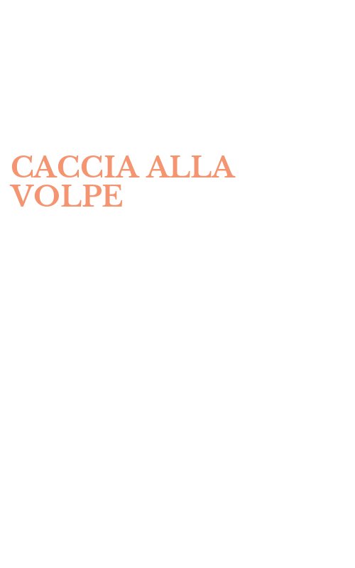 CACCIA ALLA VOLPE