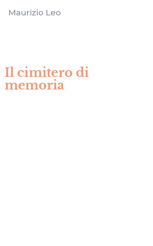 Il cimitero di memoria