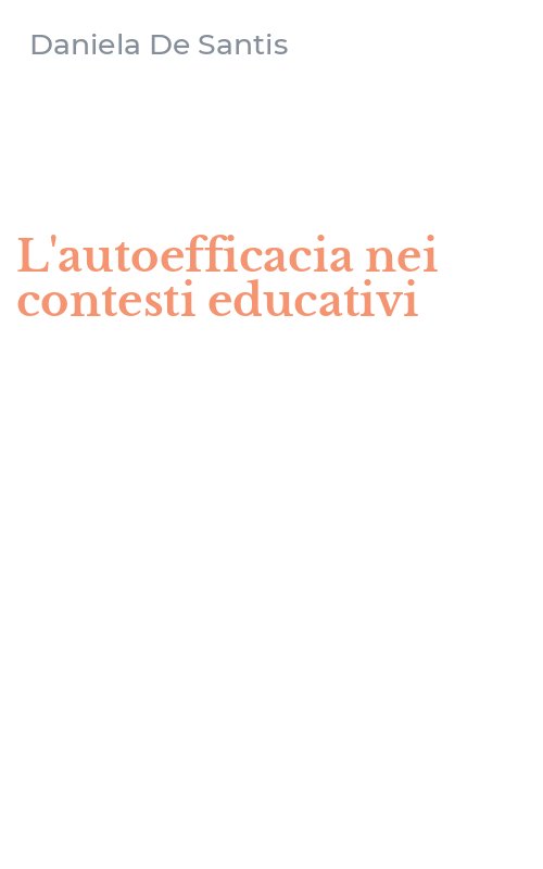 L'autoefficacia nei contesti educativi