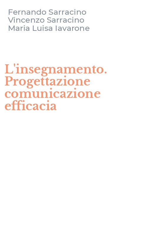 L'insegnamento. Progettazione comunicazione efficacia