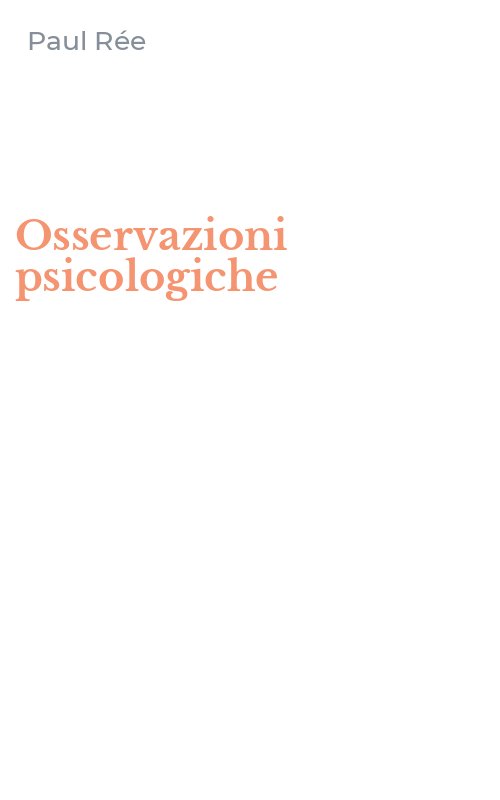 Osservazioni psicologiche