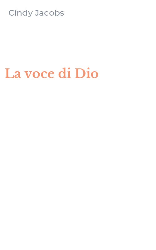 La voce di Dio