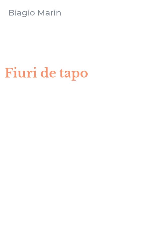 Fiuri de tapo