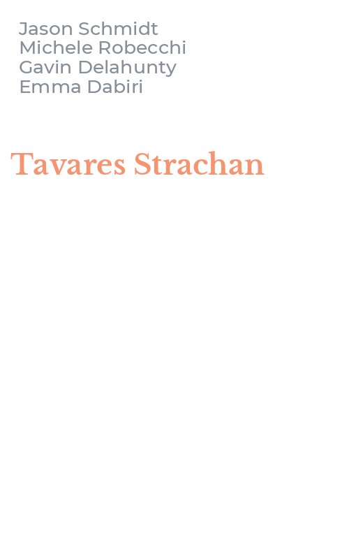 Tavares Strachan