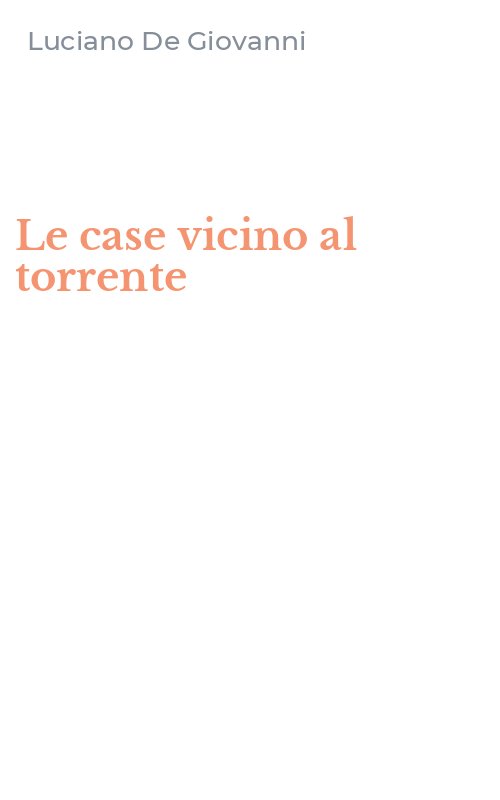 Le case vicino al torrente