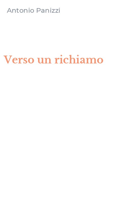 Verso un richiamo
