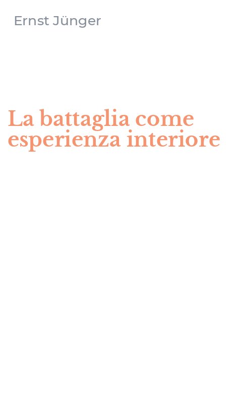 La battaglia come esperienza interiore