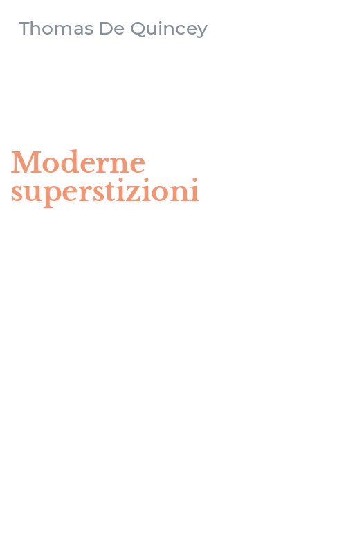 Moderne superstizioni