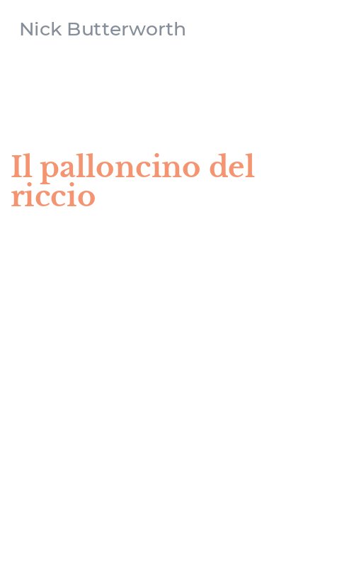 Il palloncino del riccio