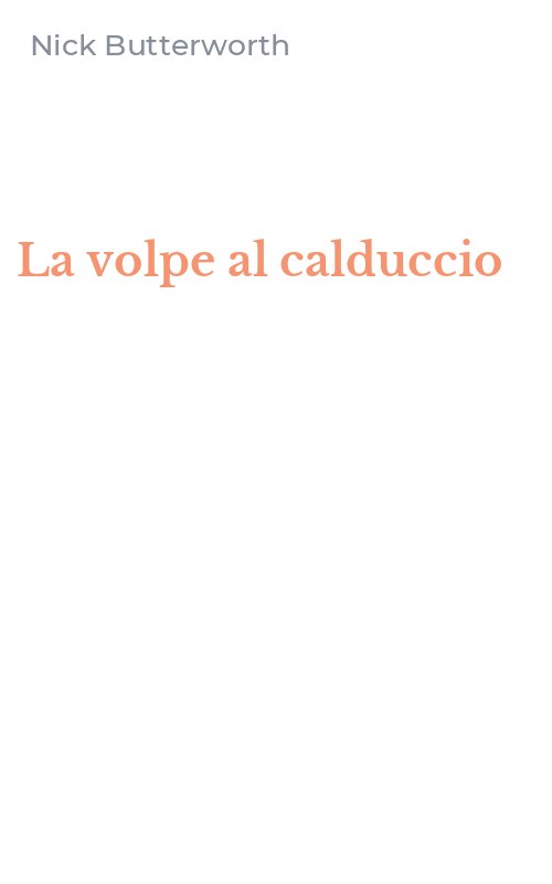 La volpe al calduccio
