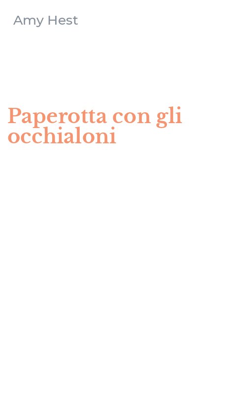 Paperotta con gli occhialoni