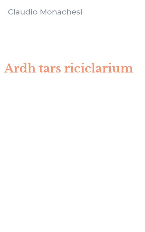 Ardh tars riciclarium