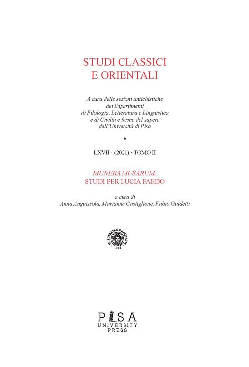Studi classi orientali