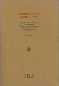 Studi classici e orientali
