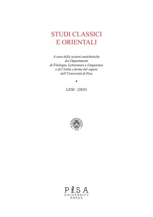 Studi classici orientali