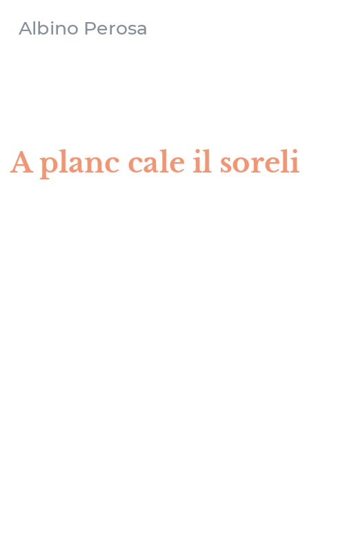 A planc cale il soreli